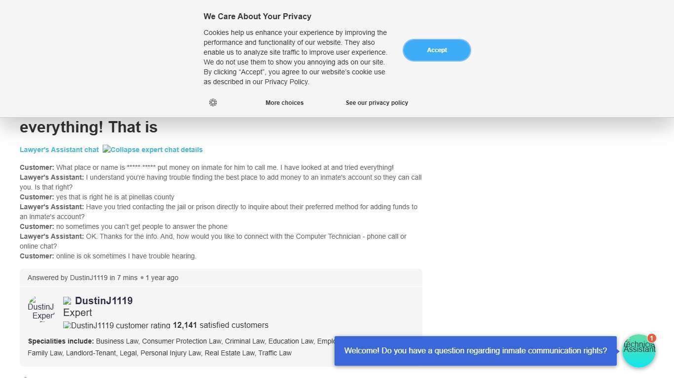 How to Deposit Money for Inmate Calls in Pinellas County?
